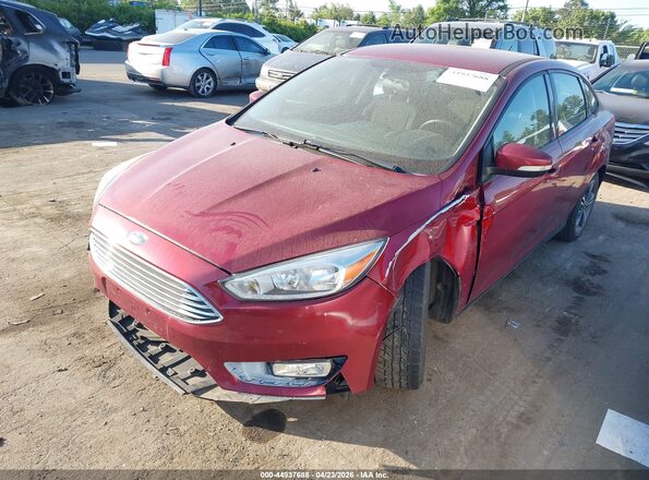 1FADP3FEXHL269981 2017 FORD FOCUS Red Առջևի ձախ երեք քառորդ տեսարան