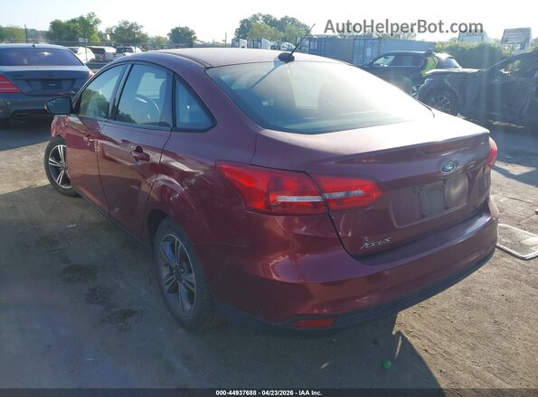 1FADP3FEXHL269981 2017 FORD FOCUS Red Հետևի ձախ