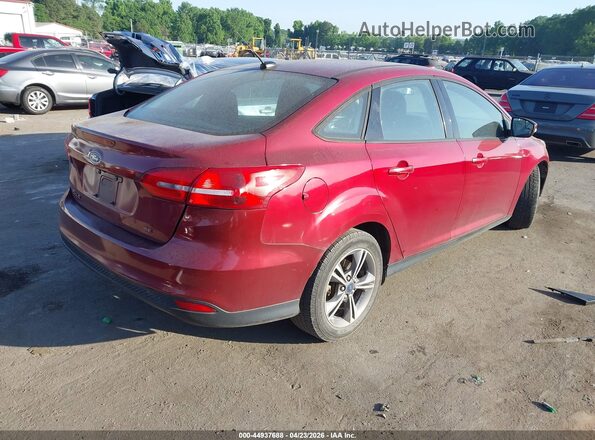 1FADP3FEXHL269981 2017 FORD FOCUS Red Հետևի աջ