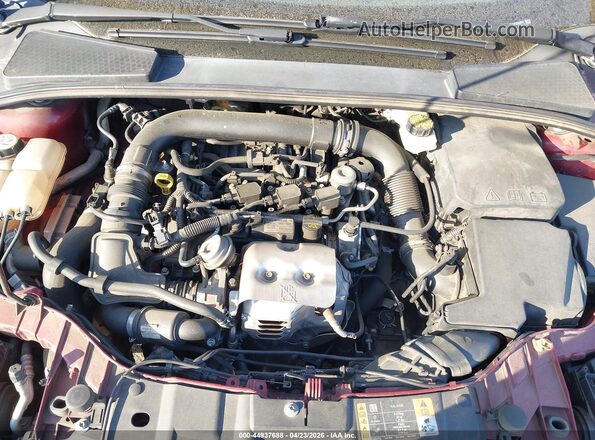 1FADP3FEXHL269981 2017 FORD FOCUS Red Հետևի տեսք