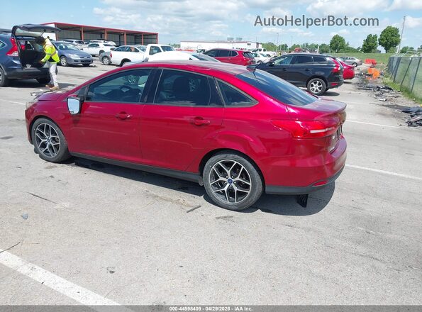 1FADP3FEXHL332920 2017 FORD FOCUS Red Передня ліва чверть