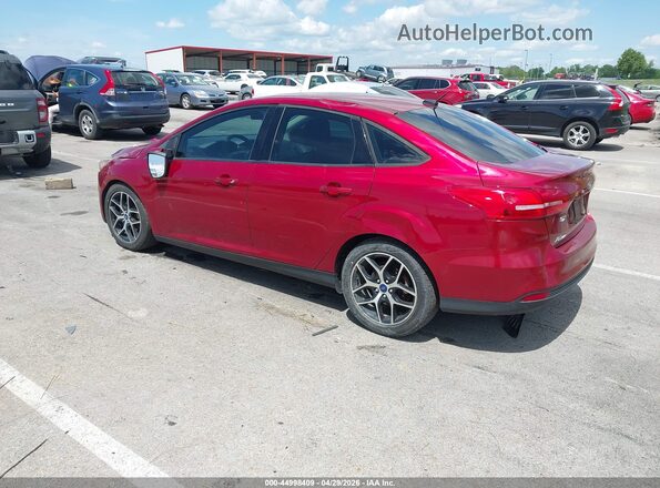 1FADP3FEXHL332920 2017 FORD FOCUS Red Задня ліва чверть
