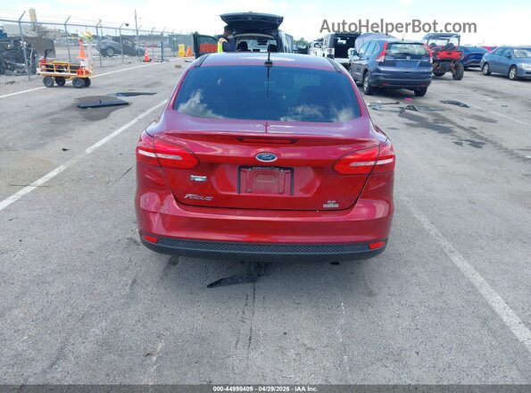 1FADP3FEXHL332920 2017 FORD FOCUS Red 