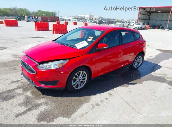 1FADP3K22GL281794 2016 FORD FOCUS Red Przód lewy