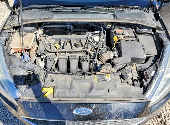 1FADP3K24GL335712 2016 FORD FOCUS Black Rear interior view