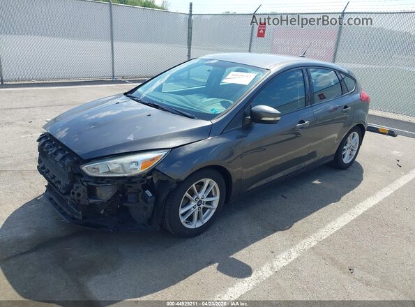 1FADP3K25GL265816 2016 FORD FOCUS Gray Vista tres cuartos delantera izquierda