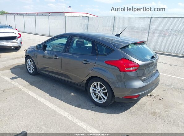 1FADP3K25GL265816 2016 FORD FOCUS Gray Trasero izquierdo