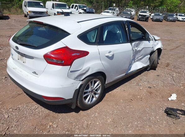 1FADP3K25GL279649 2016 FORD FOCUS White უკანა მარჯვენა