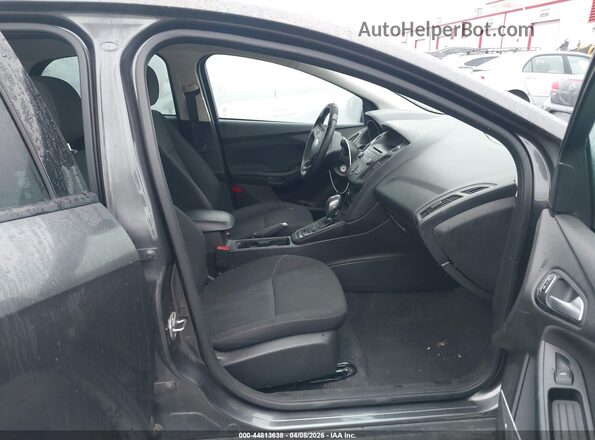 1FADP3K26GL320063 2016 FORD FOCUS Gray Widok wnętrza z przodu