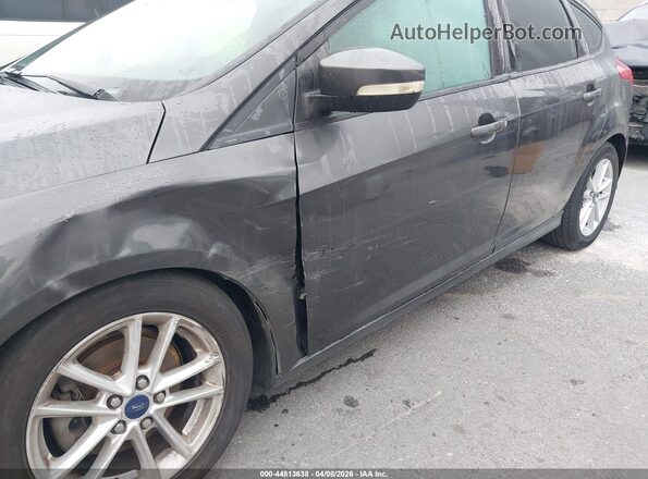 1FADP3K26GL320063 2016 FORD FOCUS Gray Widok z przodu