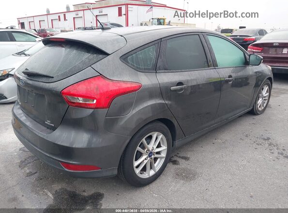 1FADP3K26GL320063 2016 FORD FOCUS Gray Tył prawy