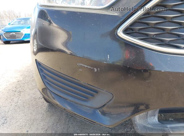 1FADP3K29HL249183 2017 FORD FOCUS Black Вид щитка приладів