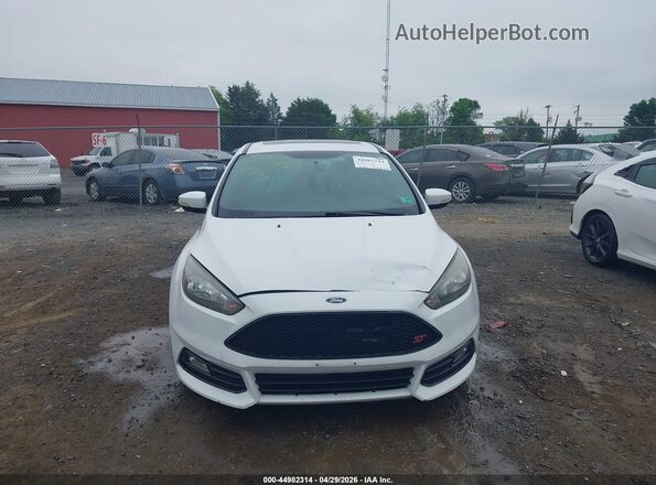 1FADP3L90GL224005 2016 FORD FOCUS ST White Вид щитка приладів