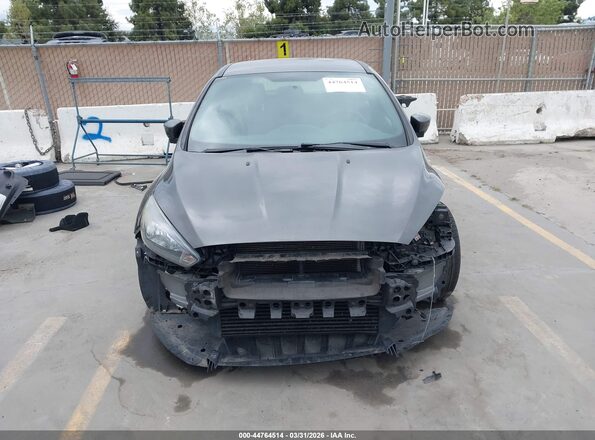 1FADP3L90GL262897 2016 FORD FOCUS ST Gray Вид задньої частини салону