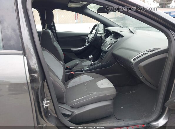 1FADP3L90GL262897 2016 FORD FOCUS ST Gray Вид салону спереду