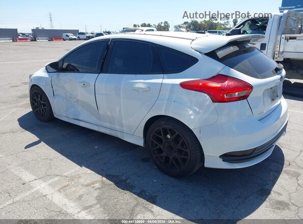 1FADP3L90JL213531 2018 FORD FOCUS ST Белый Задняя левая четверть