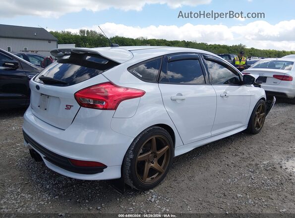 1FADP3L90JL289914 2018 FORD FOCUS ST White Задня права чверть
