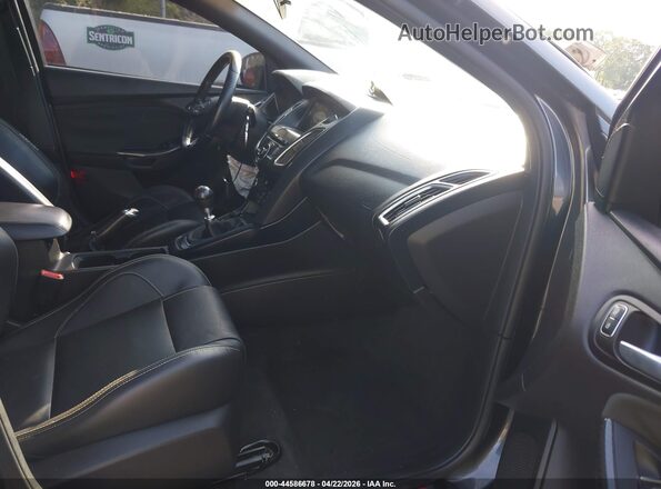 1FADP3L91JL289324 2018 FORD FOCUS ST Gray წინა სალონის ხედი