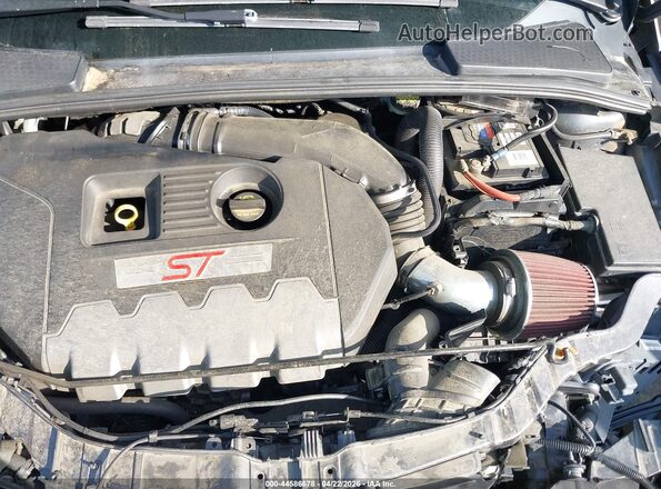 1FADP3L91JL289324 2018 FORD FOCUS ST Gray უკანა ხედი