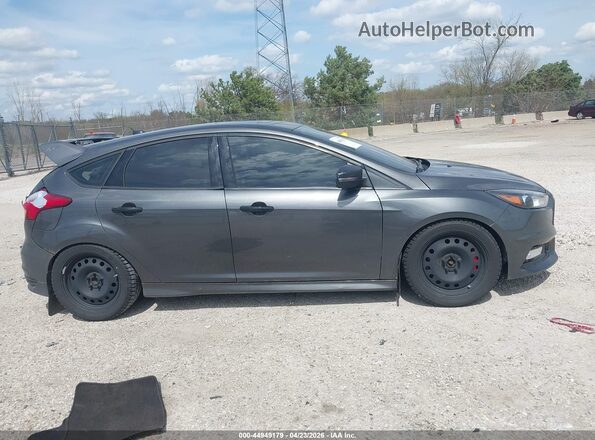 1FADP3L94GL235833 2016 FORD FOCUS ST Серый Вид задней части салона