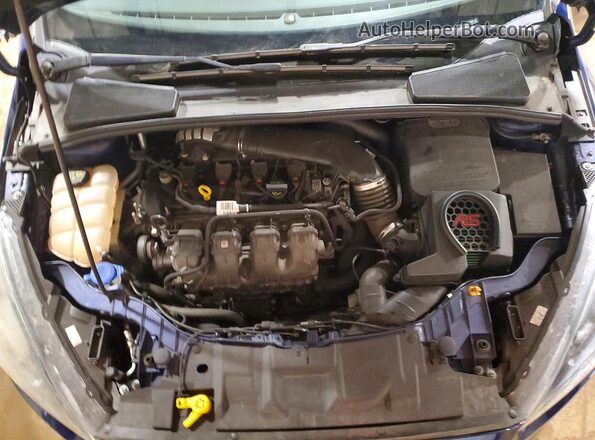 1FADP3L94GL265799 2016 FORD FOCUS Blue Սալոնի հետևի տեսք