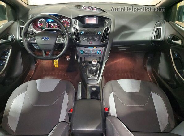 1FADP3L94GL265799 2016 FORD FOCUS Blue Առջևի վահանակի տեսք