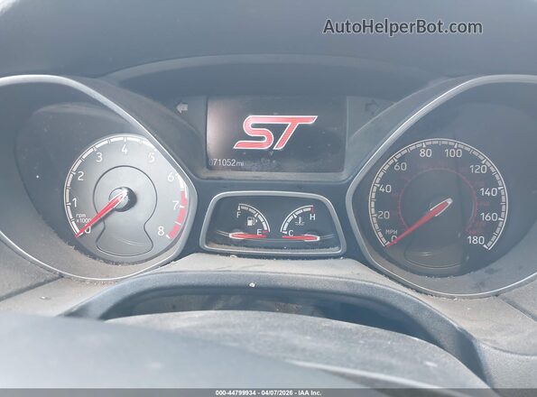 1FADP3L94GL389717 2016 FORD FOCUS ST Black Հետևի նստատեղերի տեսք