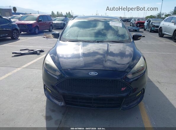 1FADP3L94GL389717 2016 FORD FOCUS ST Black Սալոնի հետևի տեսք