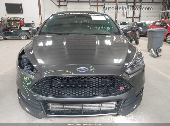 1FADP3L94JL282397 2018 FORD FOCUS ST Серый Вид щитка приборов