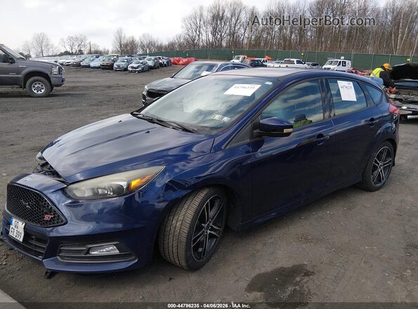 1FADP3L95GL201612 2016 FORD FOCUS ST Blue Передня ліва чверть