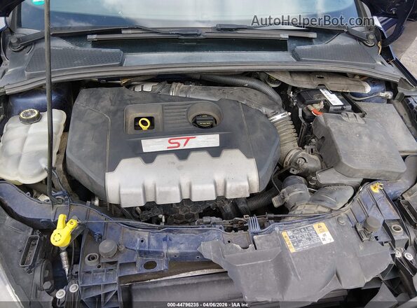 1FADP3L95GL201612 2016 FORD FOCUS ST Blue Вид ззаду