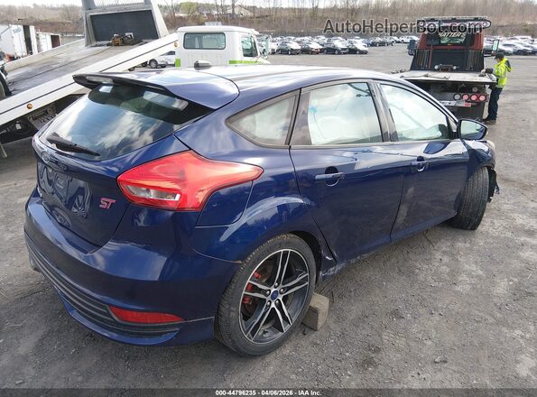 1FADP3L95GL201612 2016 FORD FOCUS ST Blue Задня права чверть