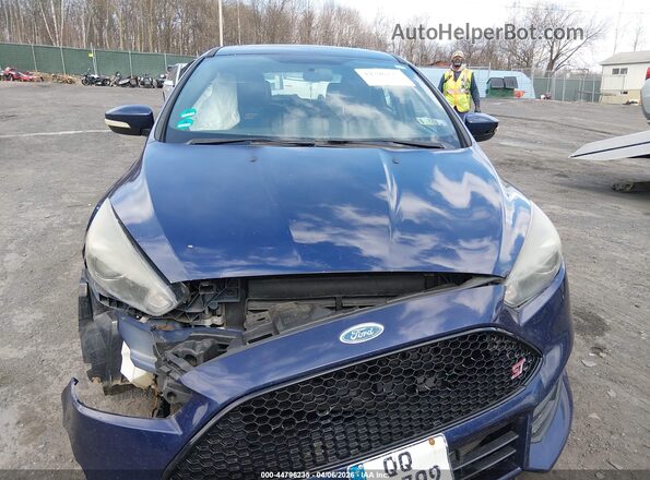1FADP3L95GL201612 2016 FORD FOCUS ST Blue Вид щитка приладів