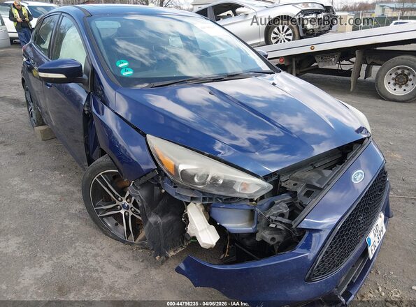 1FADP3L95GL201612 2016 FORD FOCUS ST Blue Вид спереду