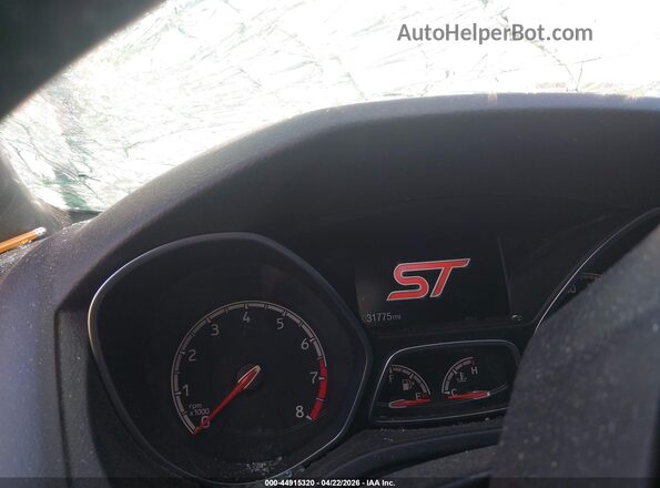 1FADP3L96GL225756 2016 FORD FOCUS ST White Вид задніх сидінь