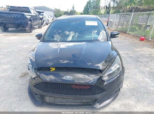 1FADP3L96JL296656 2018 FORD FOCUS ST Black Rear interior view