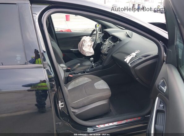 1FADP3L97GL221618 2016 FORD FOCUS ST Black Front interior view
