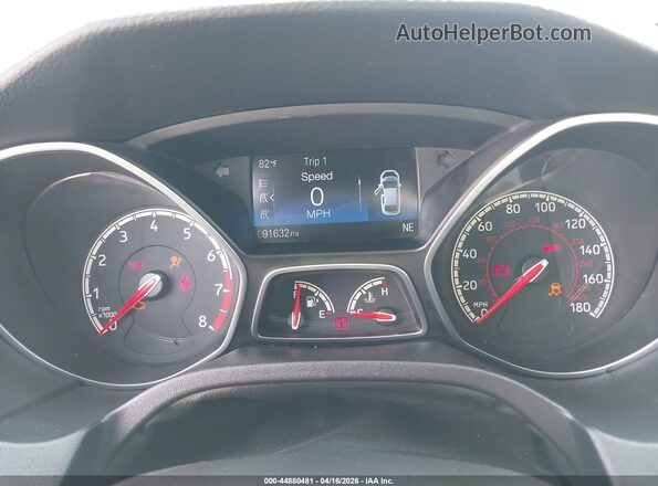 1FADP3L97GL221618 2016 FORD FOCUS ST Black Rear seats view