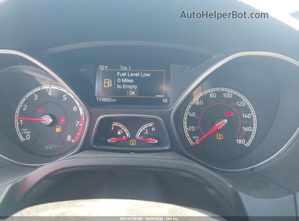 1FADP3L98GL229646 2016 FORD FOCUS ST Gray Вид задніх сидінь