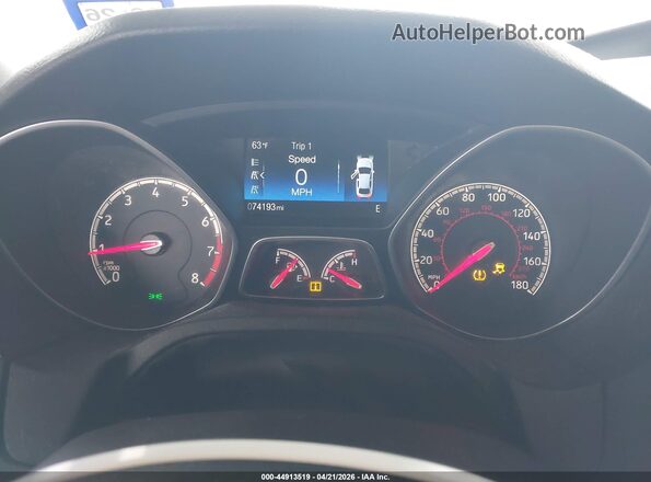 1FADP3L98GL351083 2016 FORD FOCUS ST Black Vista frontal