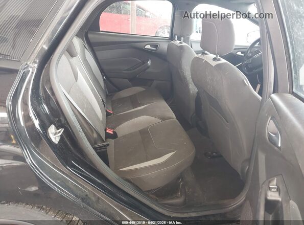 1FADP3L98GL351083 2016 FORD FOCUS ST Black Vista de los asientos traseros