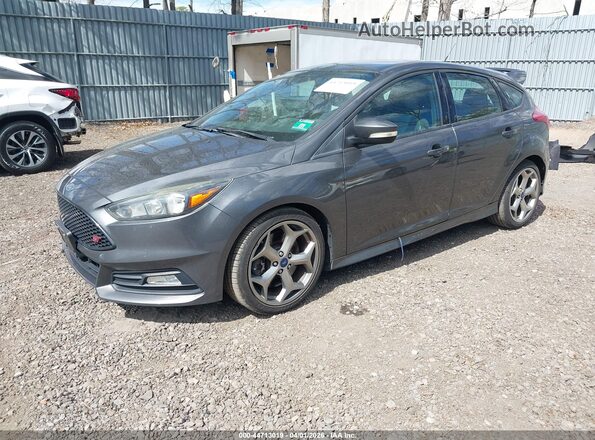 1FADP3L99GL347656 2016 FORD FOCUS ST Gray Передня ліва чверть