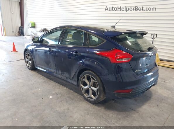 1FADP3L99HL348002 2017 FORD FOCUS Blue Задня ліва чверть