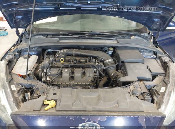 1FADP3L99HL348002 2017 FORD FOCUS Blue Вид ззаду