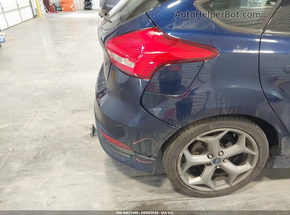 1FADP3L99HL348002 2017 FORD FOCUS Blue Вид спереду