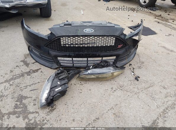 1FADP3L9XHL222814 2017 FORD FOCUS ST Black Սարքավորումների վահանակի տեսք