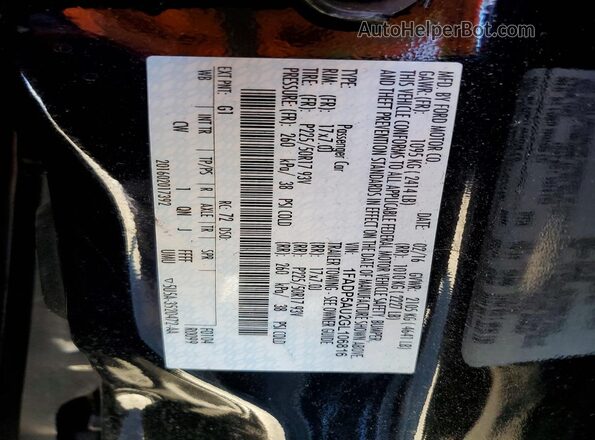 1FADP5AU2GL106816 2016 FORD C-MAX Черный Вид подкапотного пространства