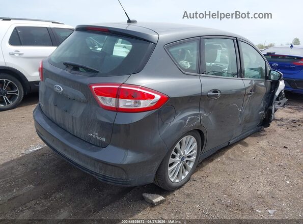 1FADP5AU6JL100718 2018 FORD C-MAX HYBRID Gray 
