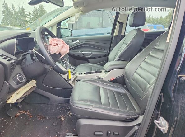 1FADP5BU3GL110890 2016 FORD C-MAX Black წინა სალონის ხედი