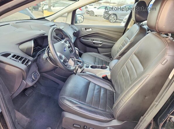 1FADP5CU2GL119742 2016 FORD C-MAX Черный Вид салона спереди